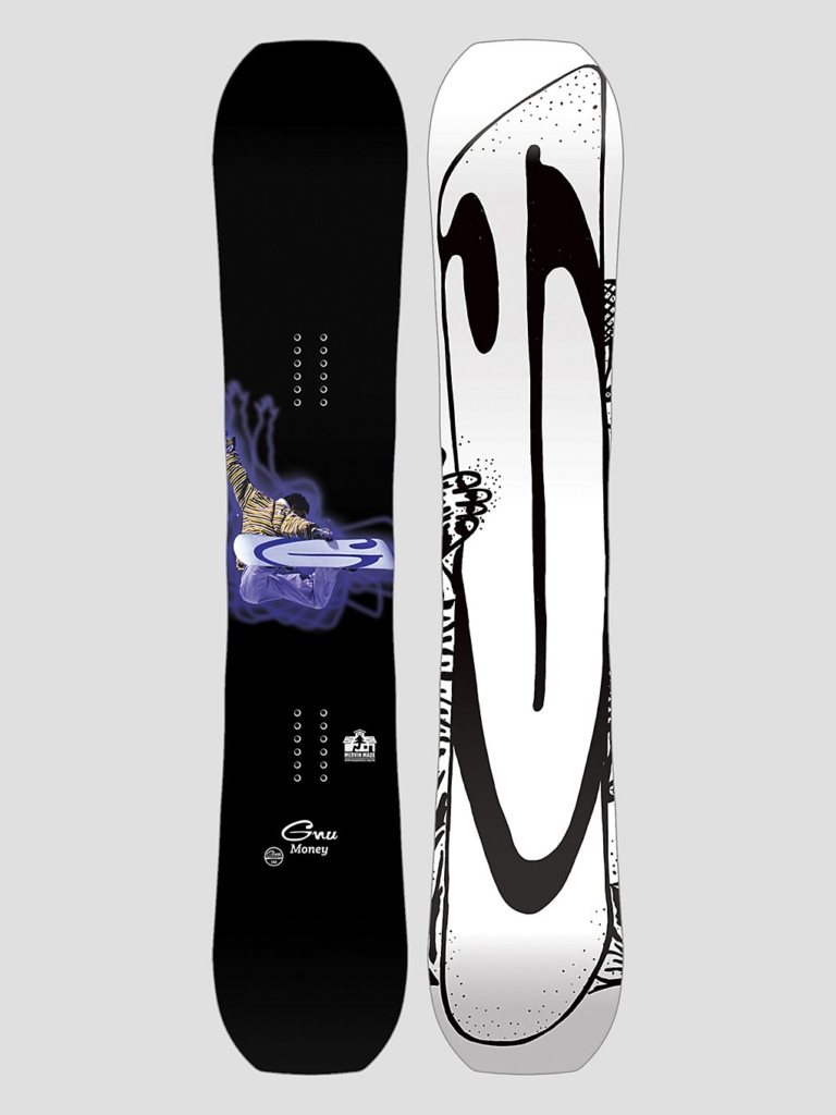 Gnu Money 2024 Snowboard patroon