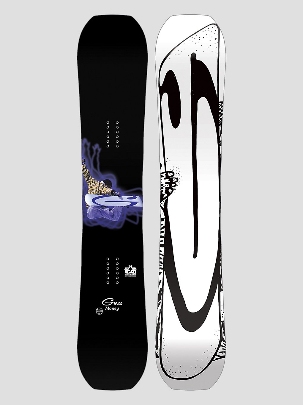 Gnu Money 2024 Snowboard patroon