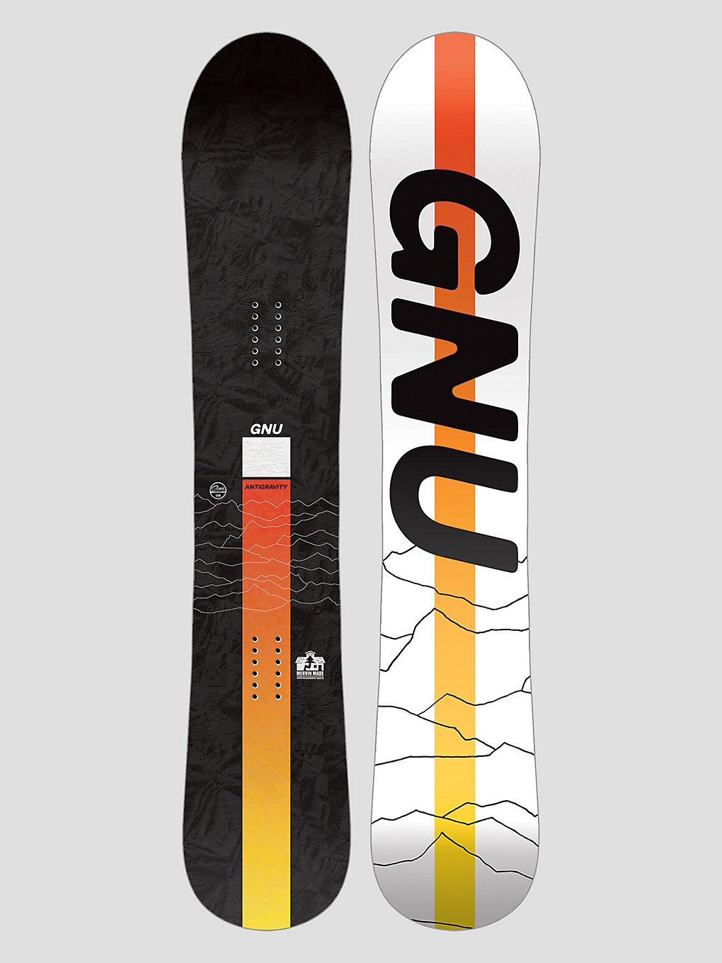 Gnu Antigravity 2024 Snowboard patroon