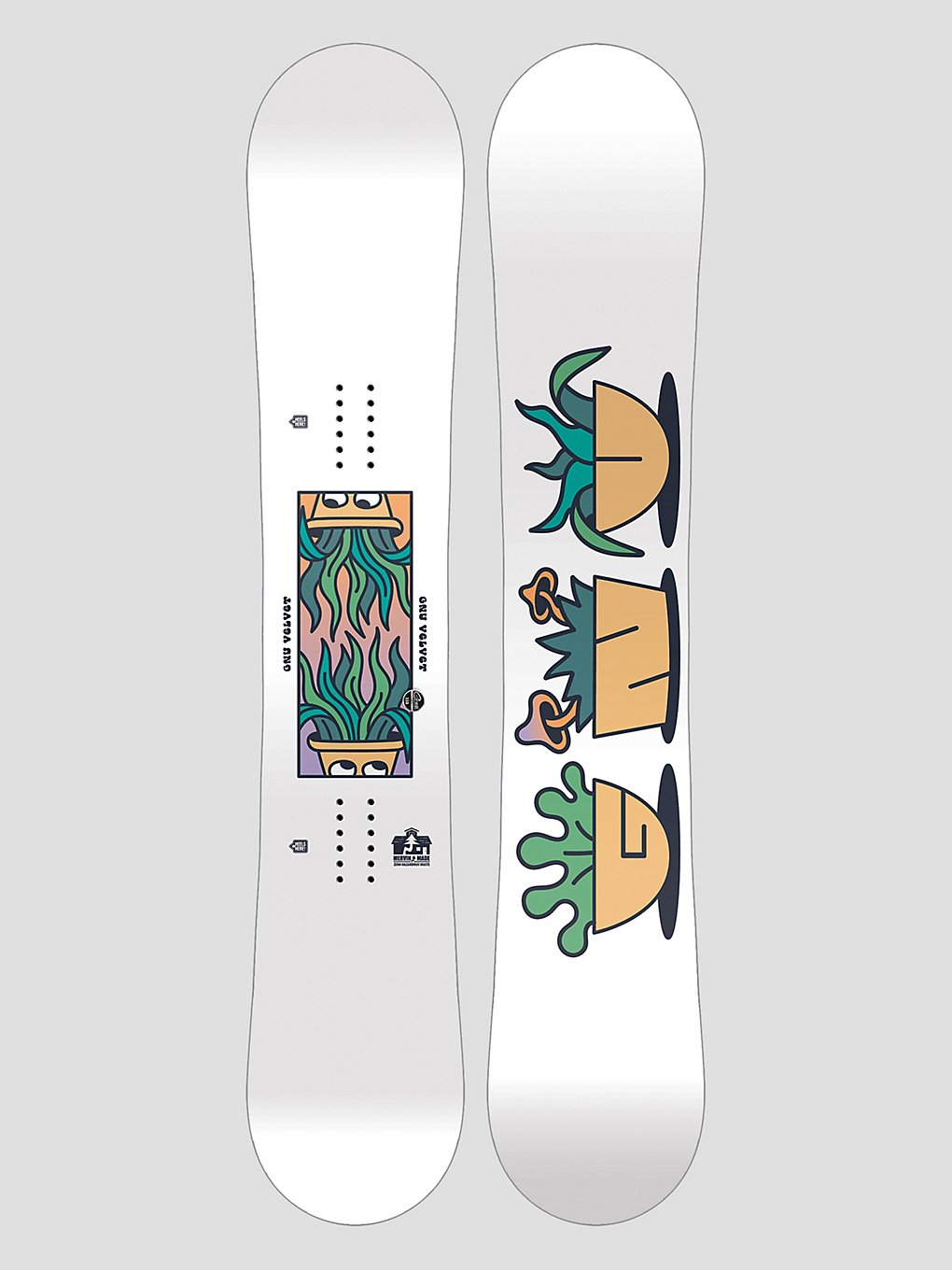 Gnu Velvet 2024 Snowboard patroon