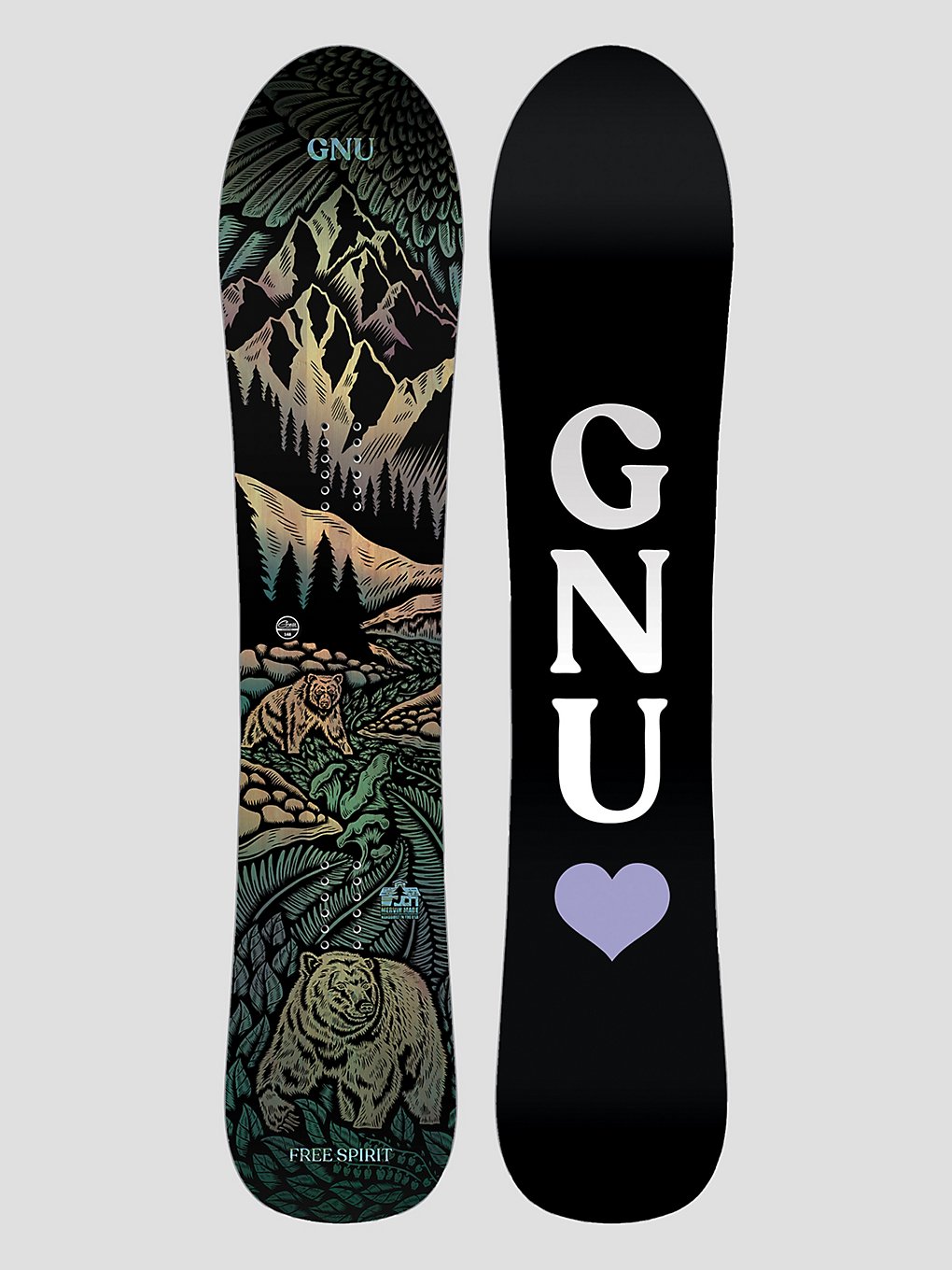 Gnu 2024 Snowboard patroon