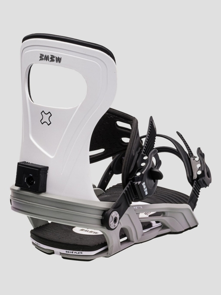 Bent Metal Metta 2024 Snowboard bindingen wit