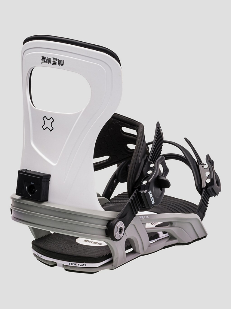 Bent Metal Metta 2024 Snowboard bindingen wit