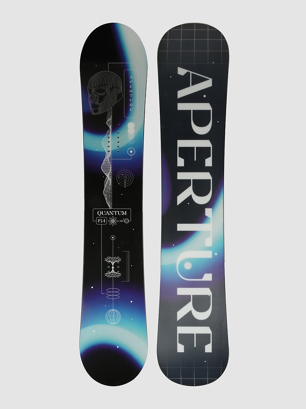 Aperture Quantum 2024 Snowboard patroon