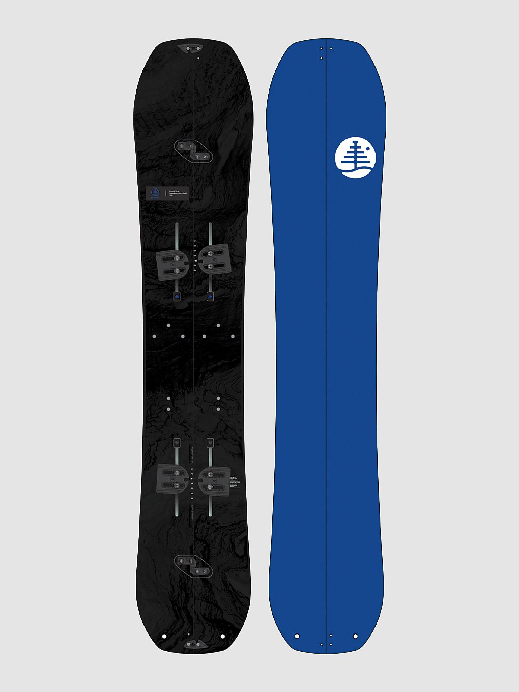 Burton Family Tree Hometown Hero 2024 Splitboard patroon