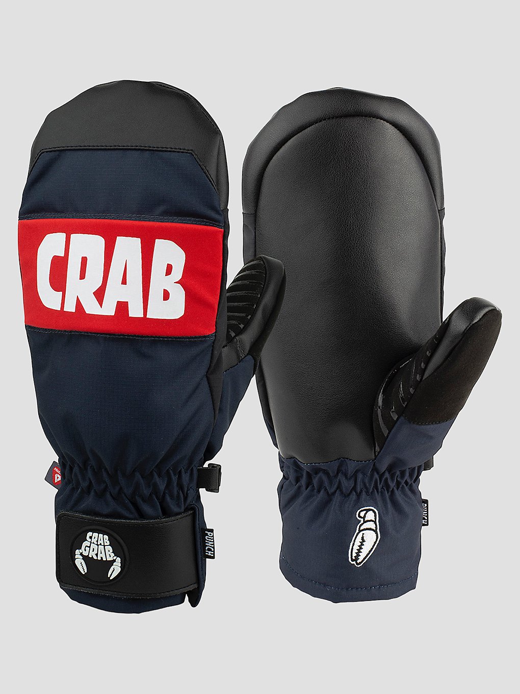 Crab Grab Punch Wanten blauw