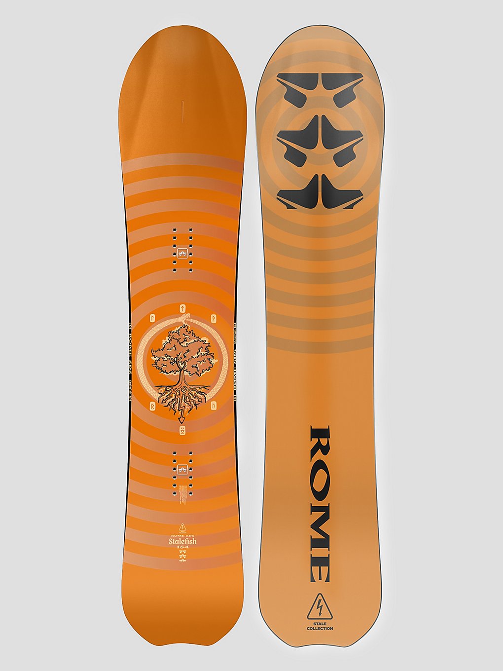 Rome Stalefish Snowboard patroon