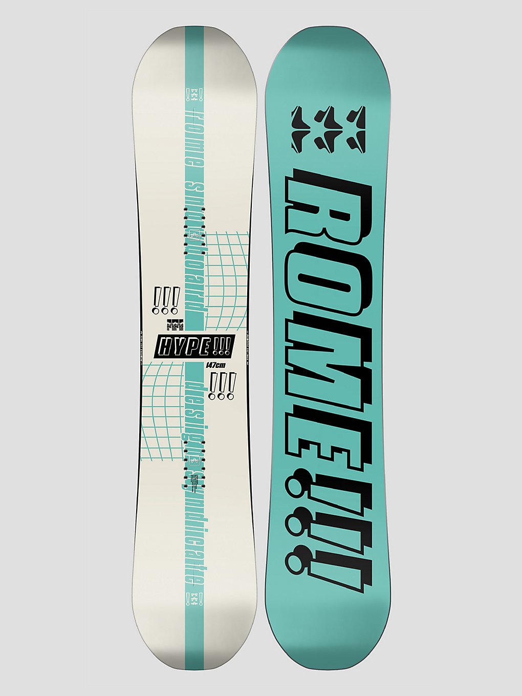 Rome Hype Snowboard patroon