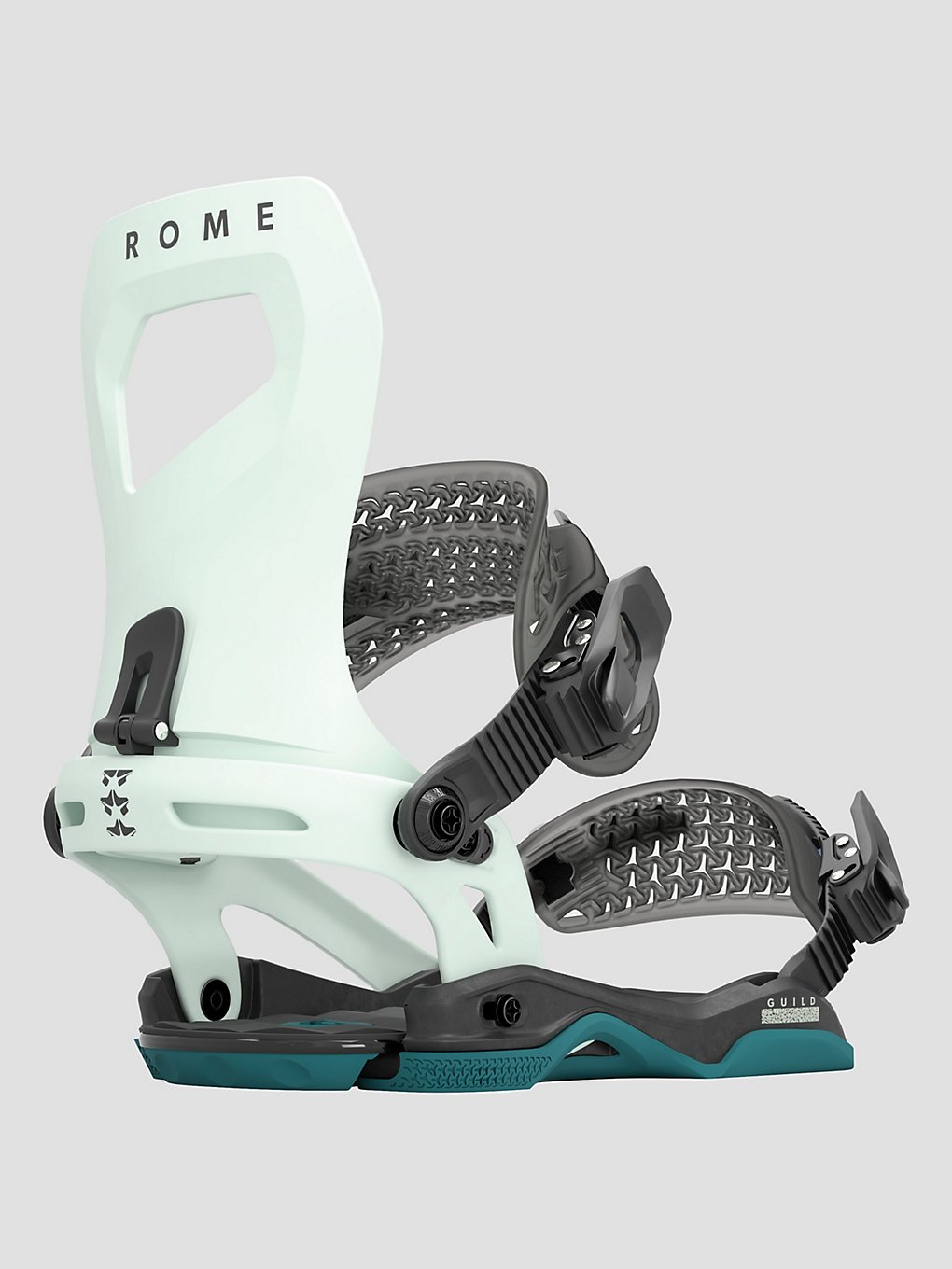 Rome Guild Snowboard bindingen blauw
