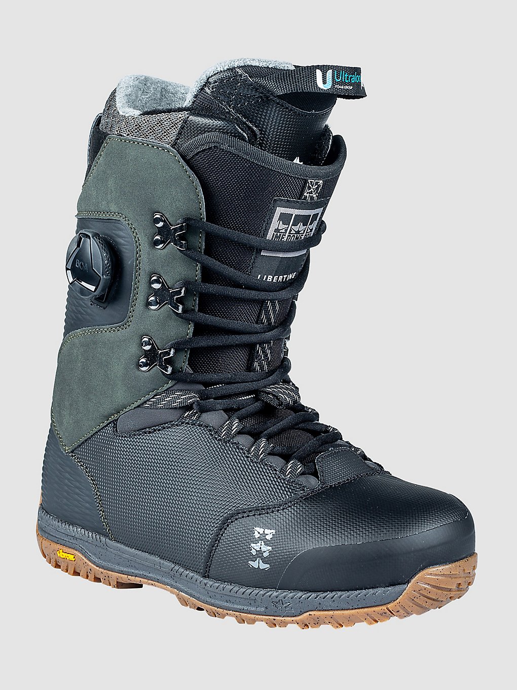 Rome Libertine Hybrid BOA Snowboard schoenen groen