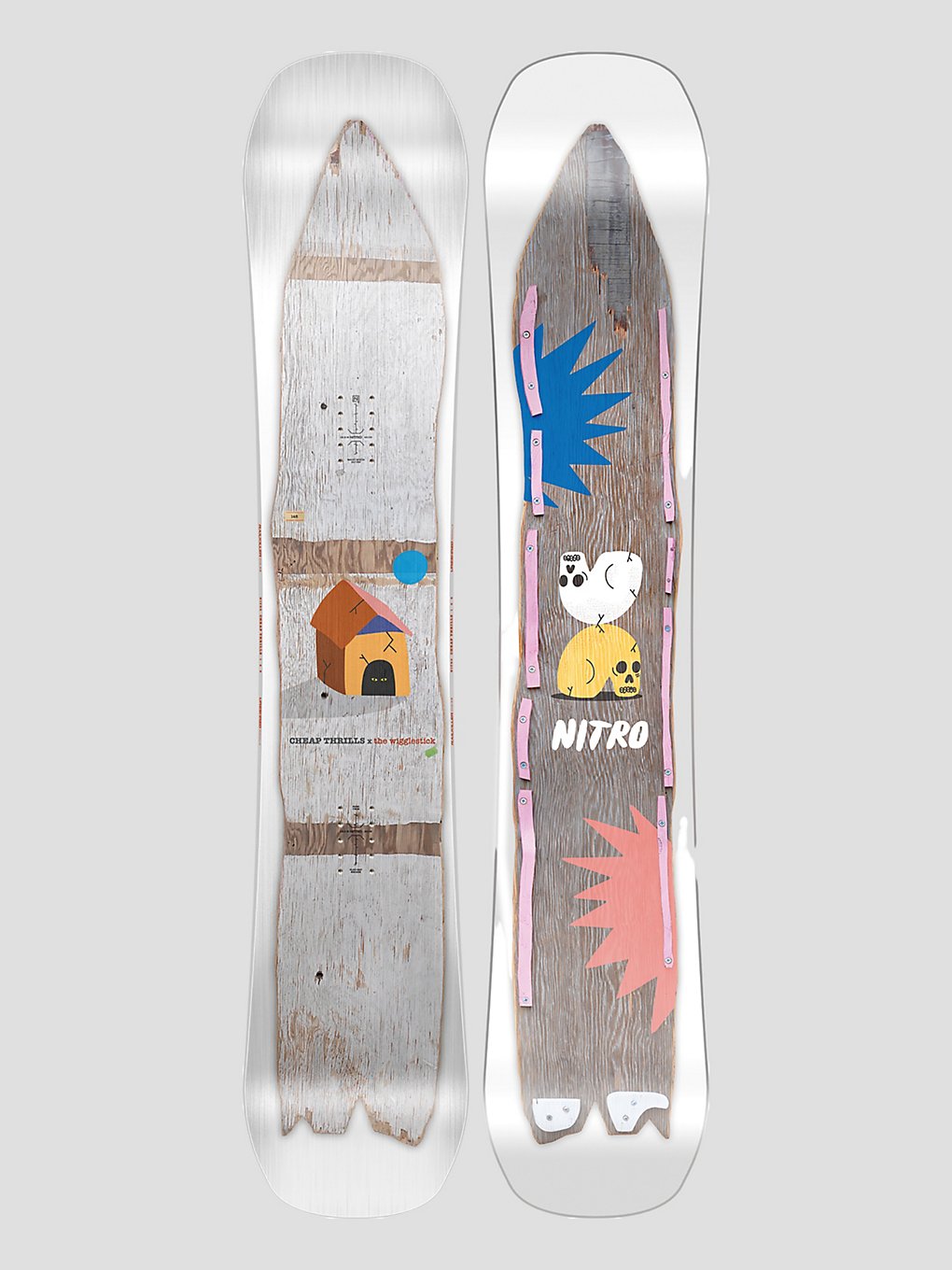 Nitro Cheap Trills 2024 Snowboard patroon