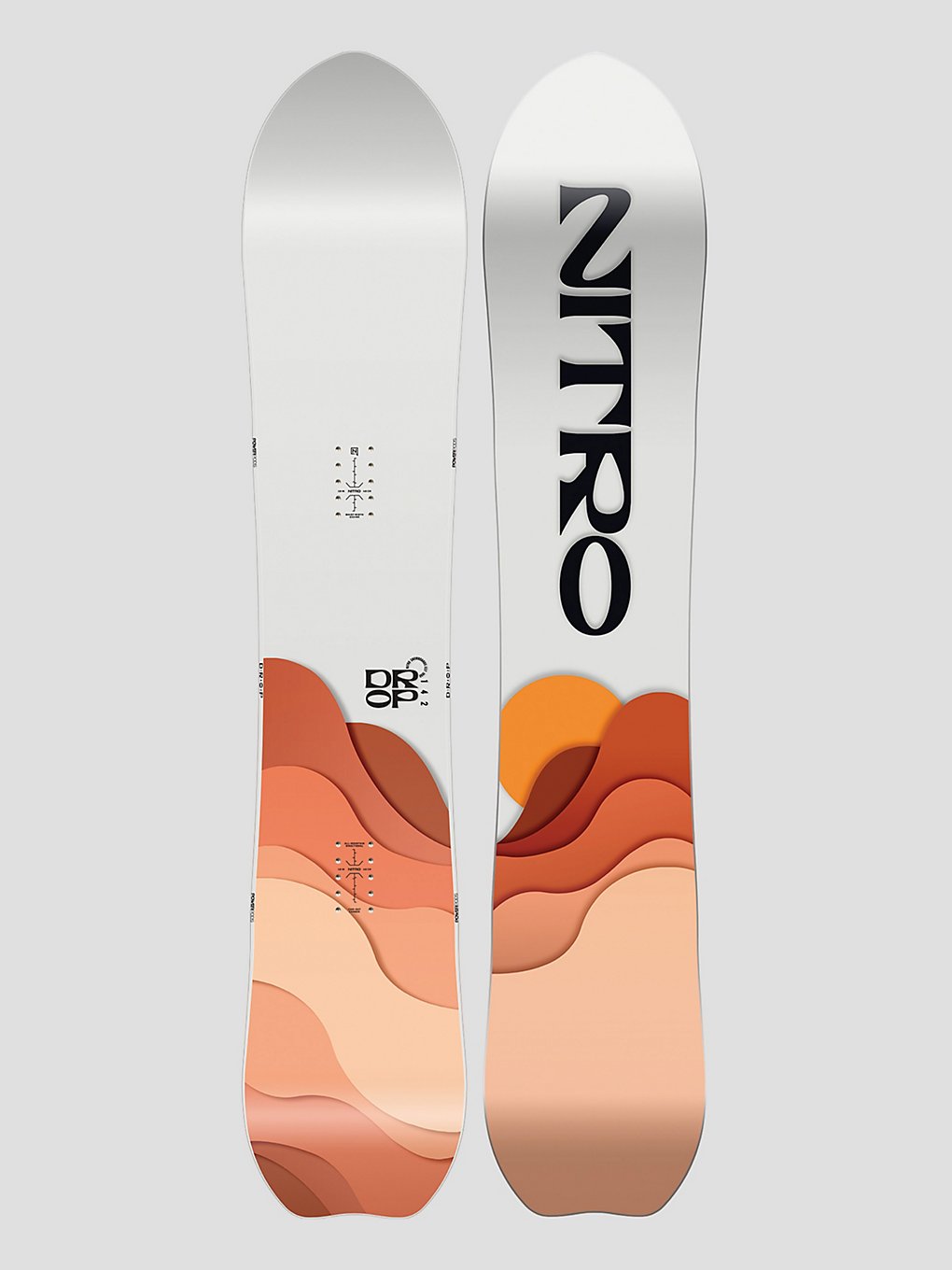 Nitro Drop 2024 Snowboard patroon