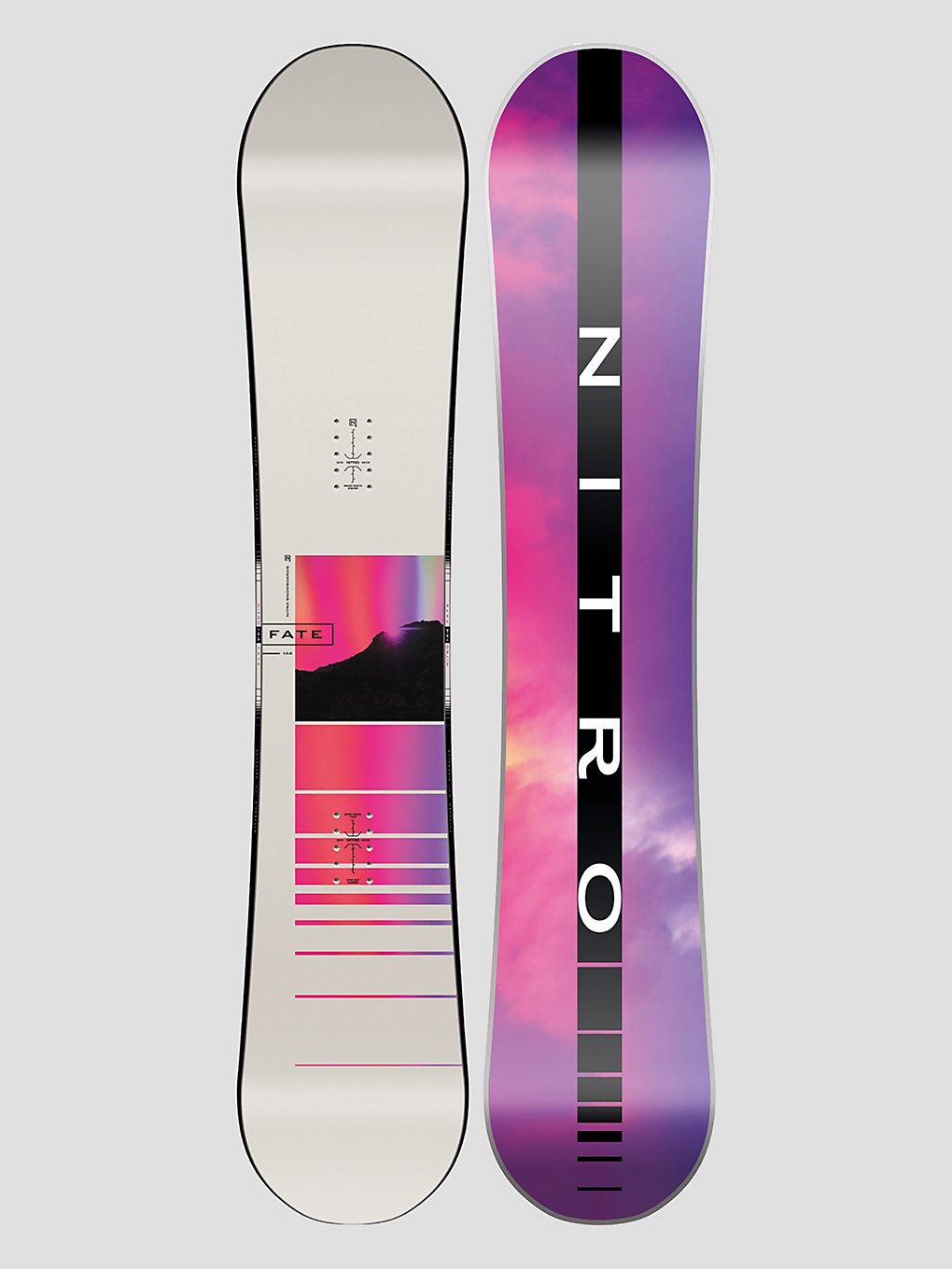 Nitro Fate 2024 Snowboard patroon