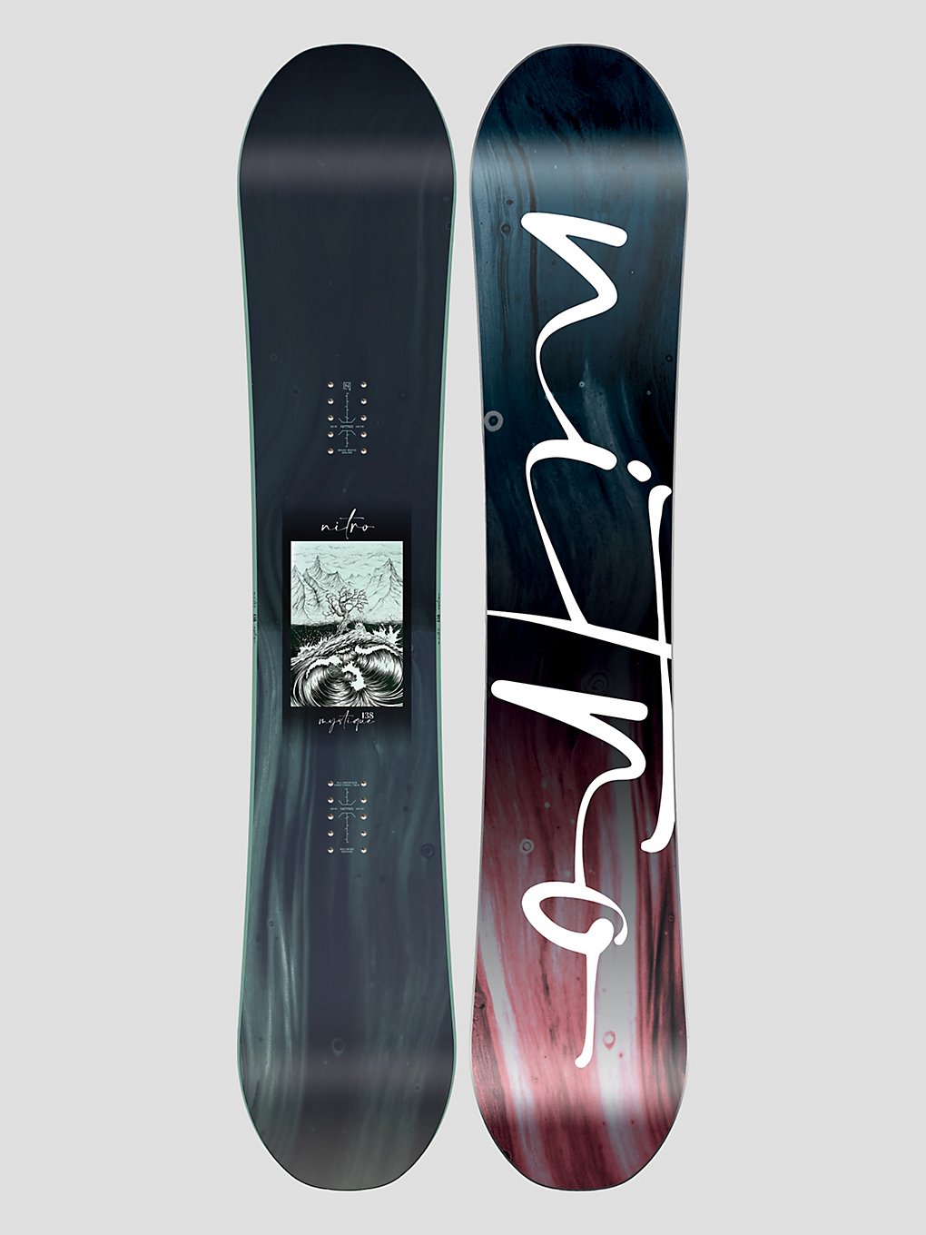 Nitro Mystique 2024 Snowboard patroon