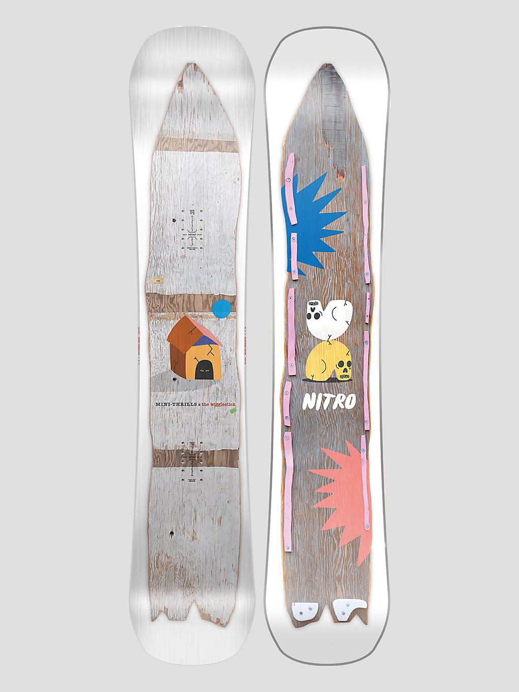 Nitro Mini Thrills 2024 Snowboard patroon