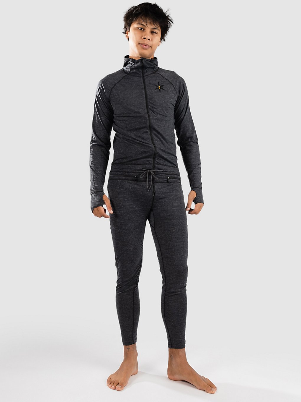 Airblaster Merino Ninja Tech overall zwart