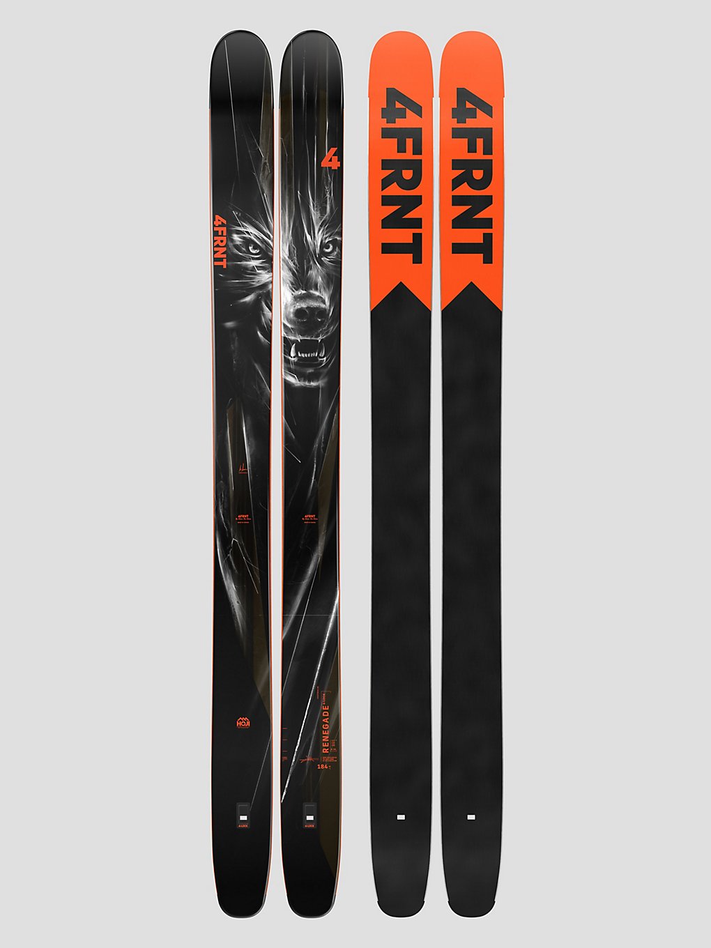 4FRNT Ski Renegade 4 Lock 2024 Ski's patroon