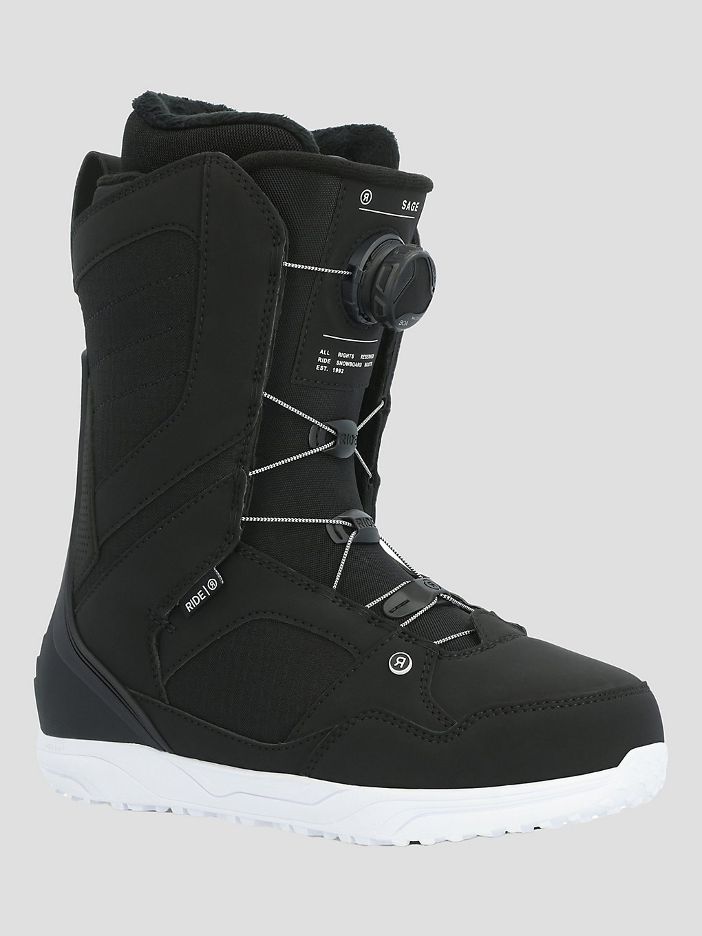 Ride Sage 2024 Snowboard schoenen zwart
