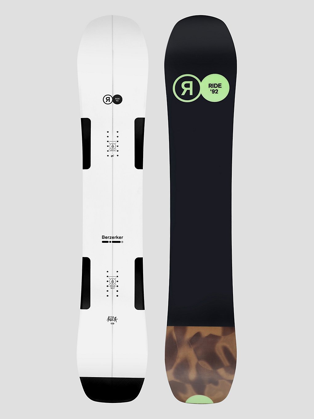 Ride Berzerker 2024 Snowboard patroon