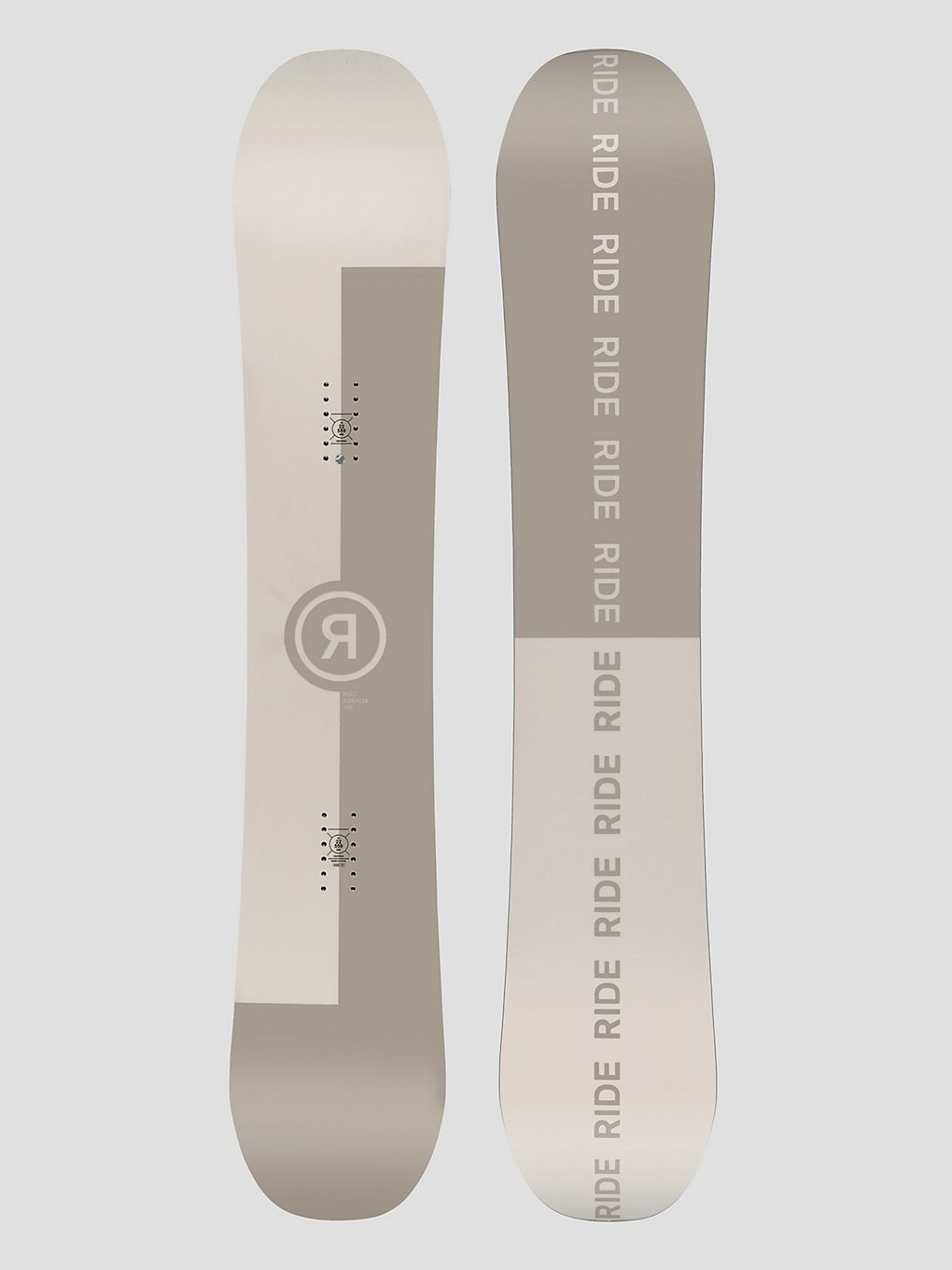 Ride Agenda 2024 Snowboard patroon