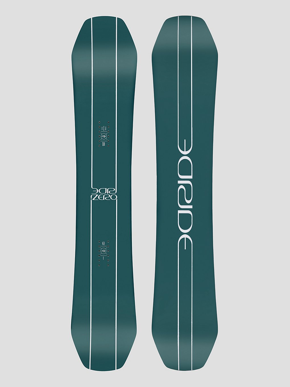 Ride Zero 2024 Snowboard patroon