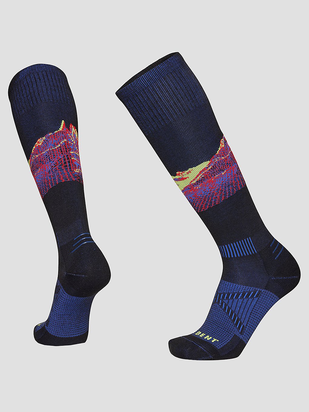 Le Bent Cody Townsend Pro Series Zero Cushion Sport sokken zwart