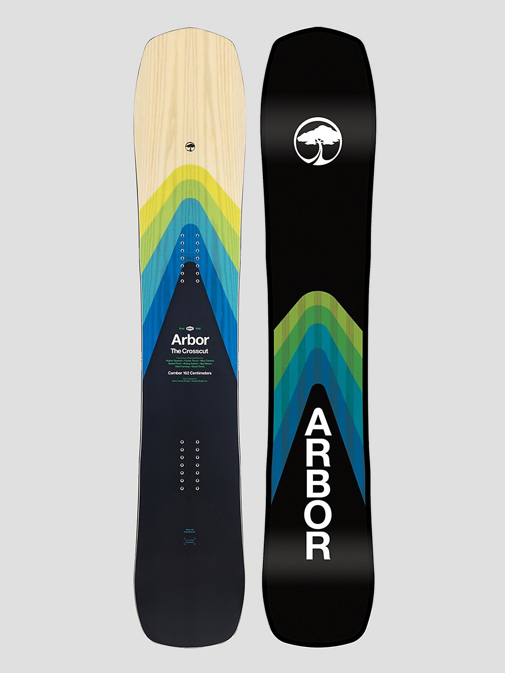 Arbor Crosscut Camber 2024 Snowboard patroon