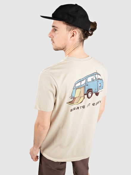 Blue Tomato Skate It Easy T-Shirt bruin