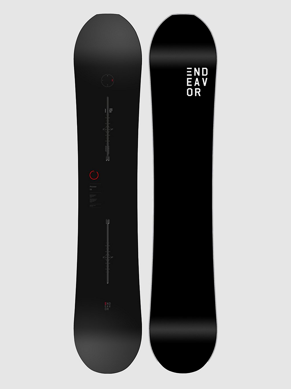 Endeavor Snowboards Pioneer Legacy 2024 Snowboard zwart