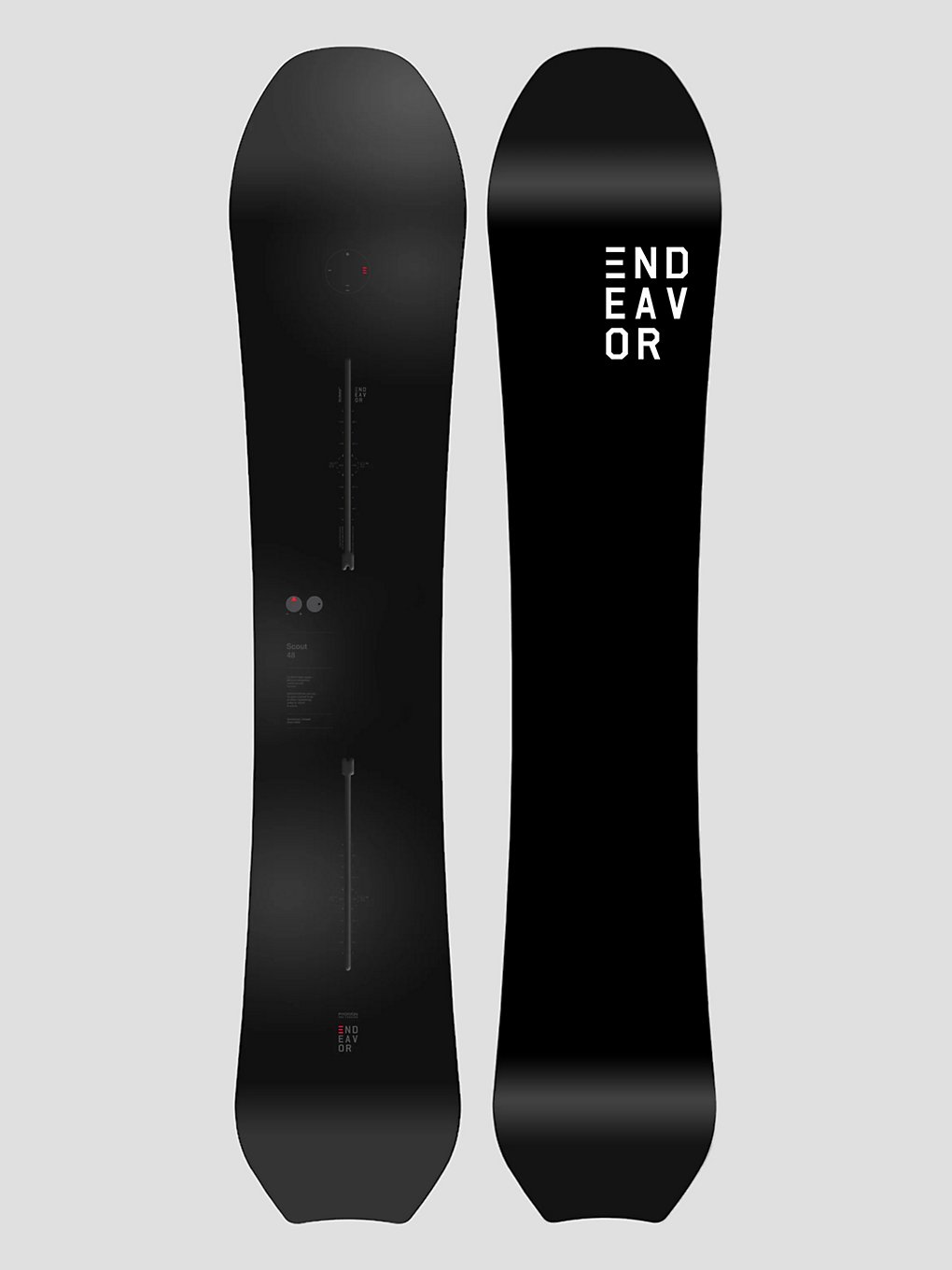 Endeavor Snowboards Scout Legacy 2024 Snowboard zwart