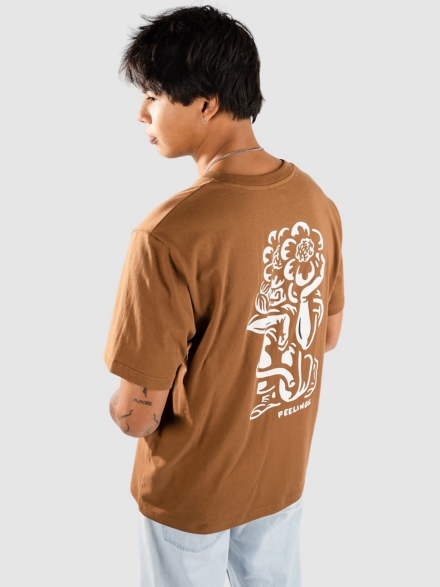 And Feelings Weight T-Shirt bruin