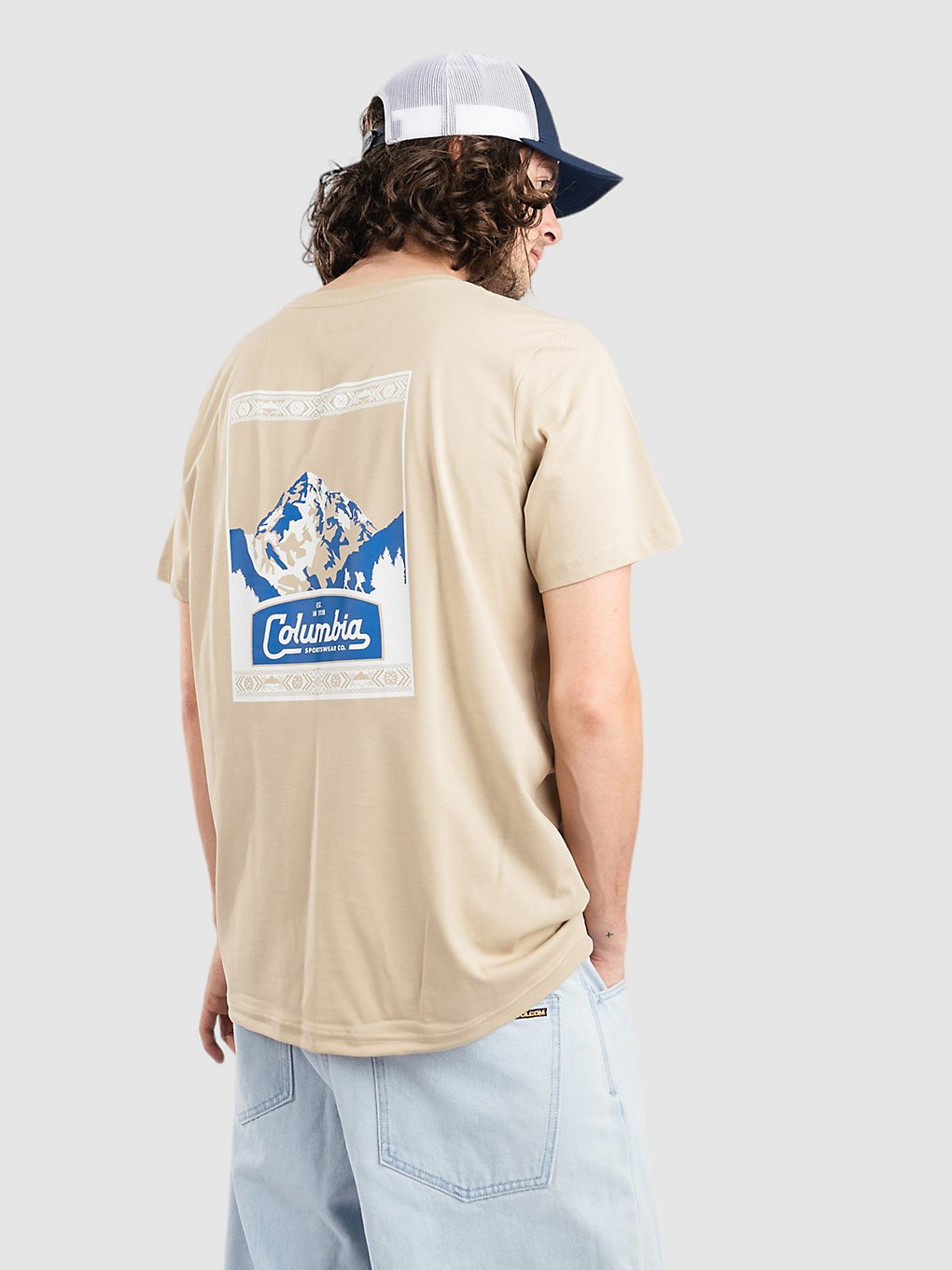 Columbia Csc Seasonal Logo T-Shirt bruin