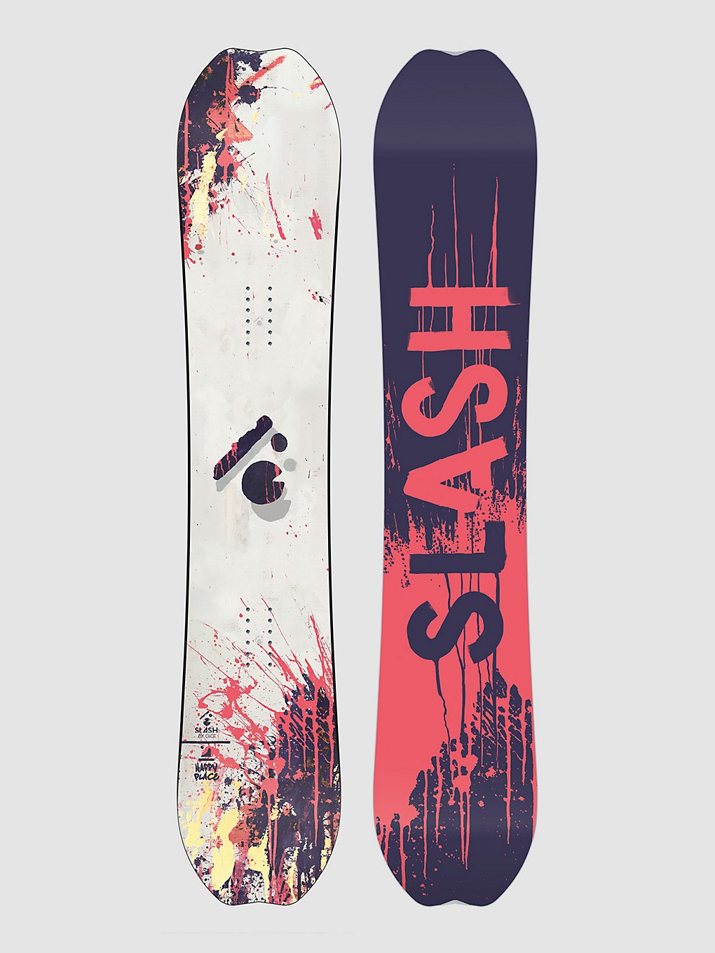 Slash Happy Place 2024 Snowboard patroon