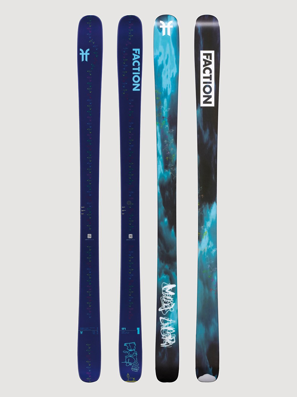 Faction Prodigy 1 Matej 2024 Freestyle Ski zwart