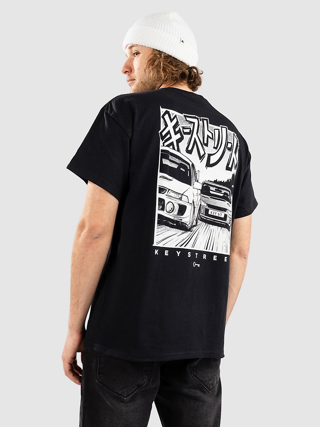 Key Street Versus II T-Shirt zwart