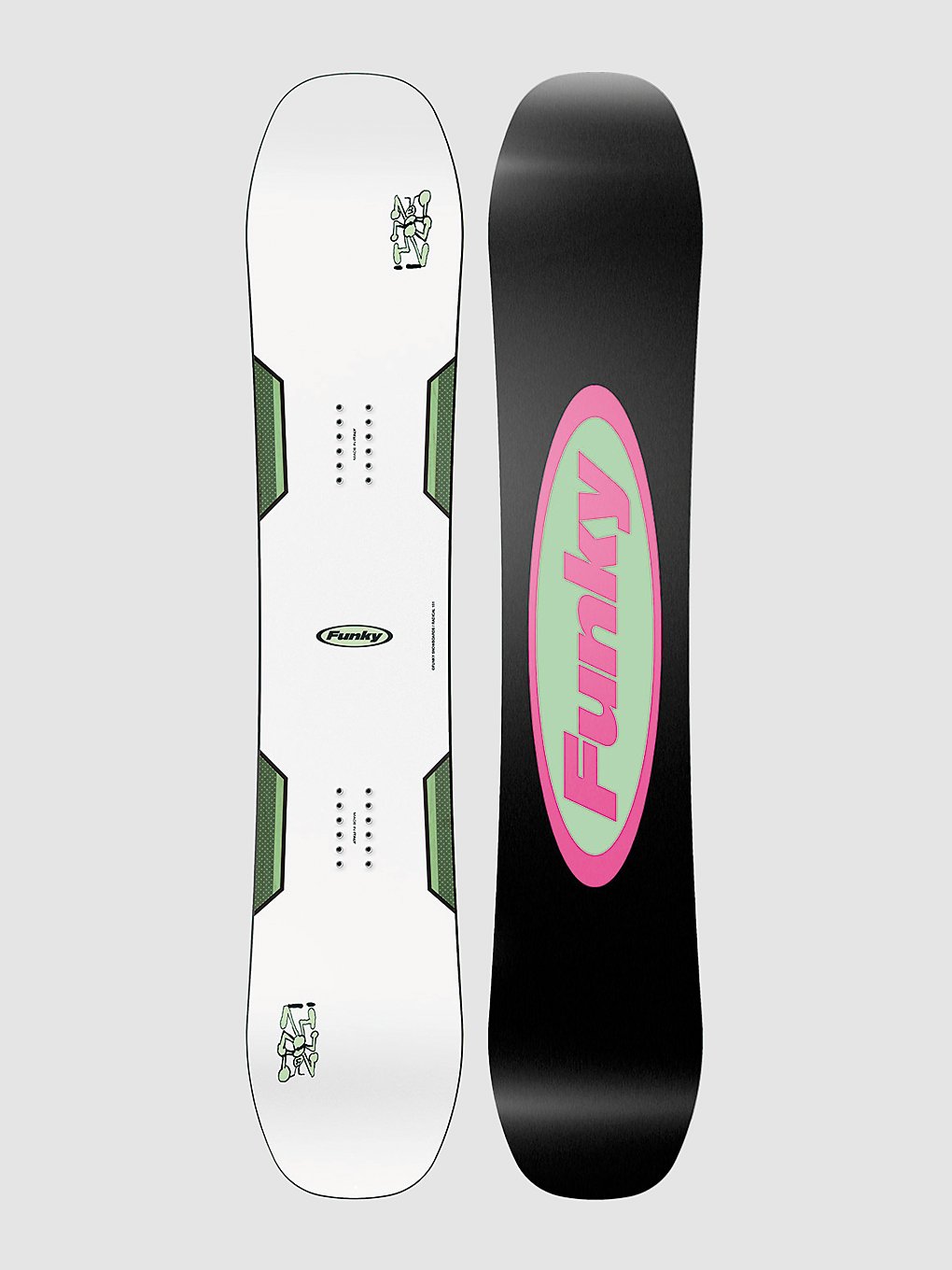 Funky Snowboards Radical 2024 Snowboard patroon