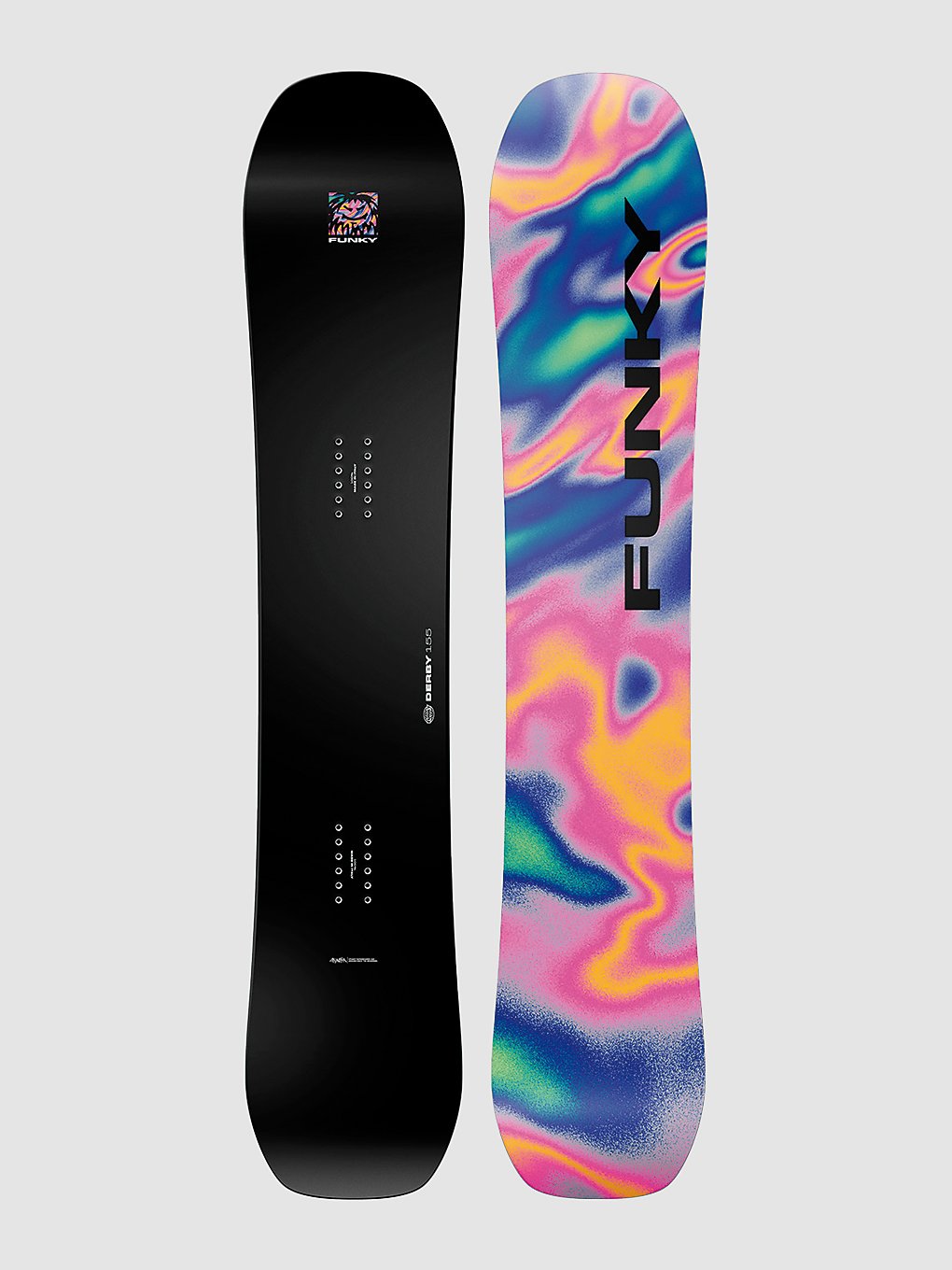 Funky Snowboards Derby 2024 Snowboard patroon