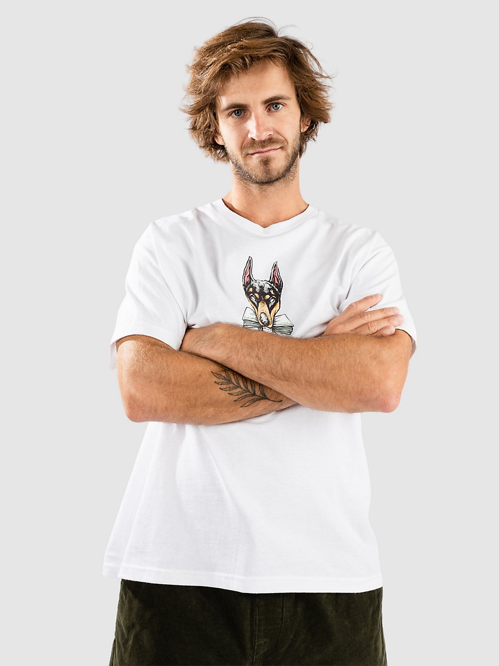 DGK Cutthroat T-Shirt wit