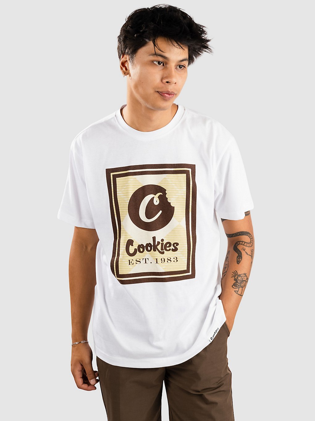Cookies Park Ave T-Shirt wit