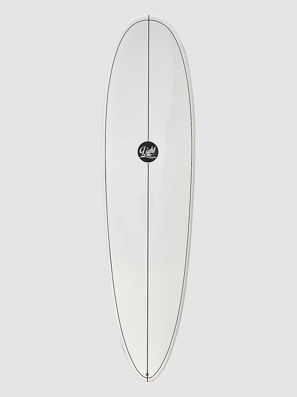 Light Minilog wit Epoxy US + Future 6'0 Surfboard patroon