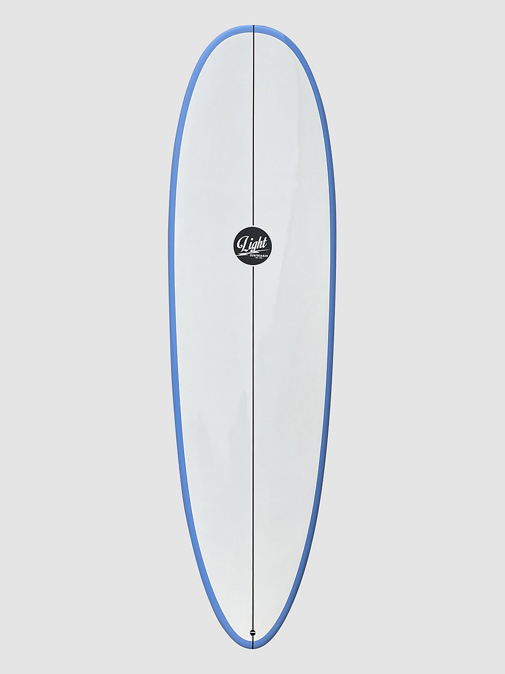 Light Minilog Blue Rail Epoxy US + Future Surfboard patroon
