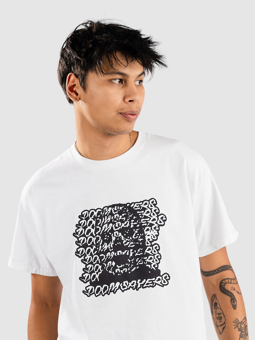 Doomsayers Ghostface T-Shirt wit