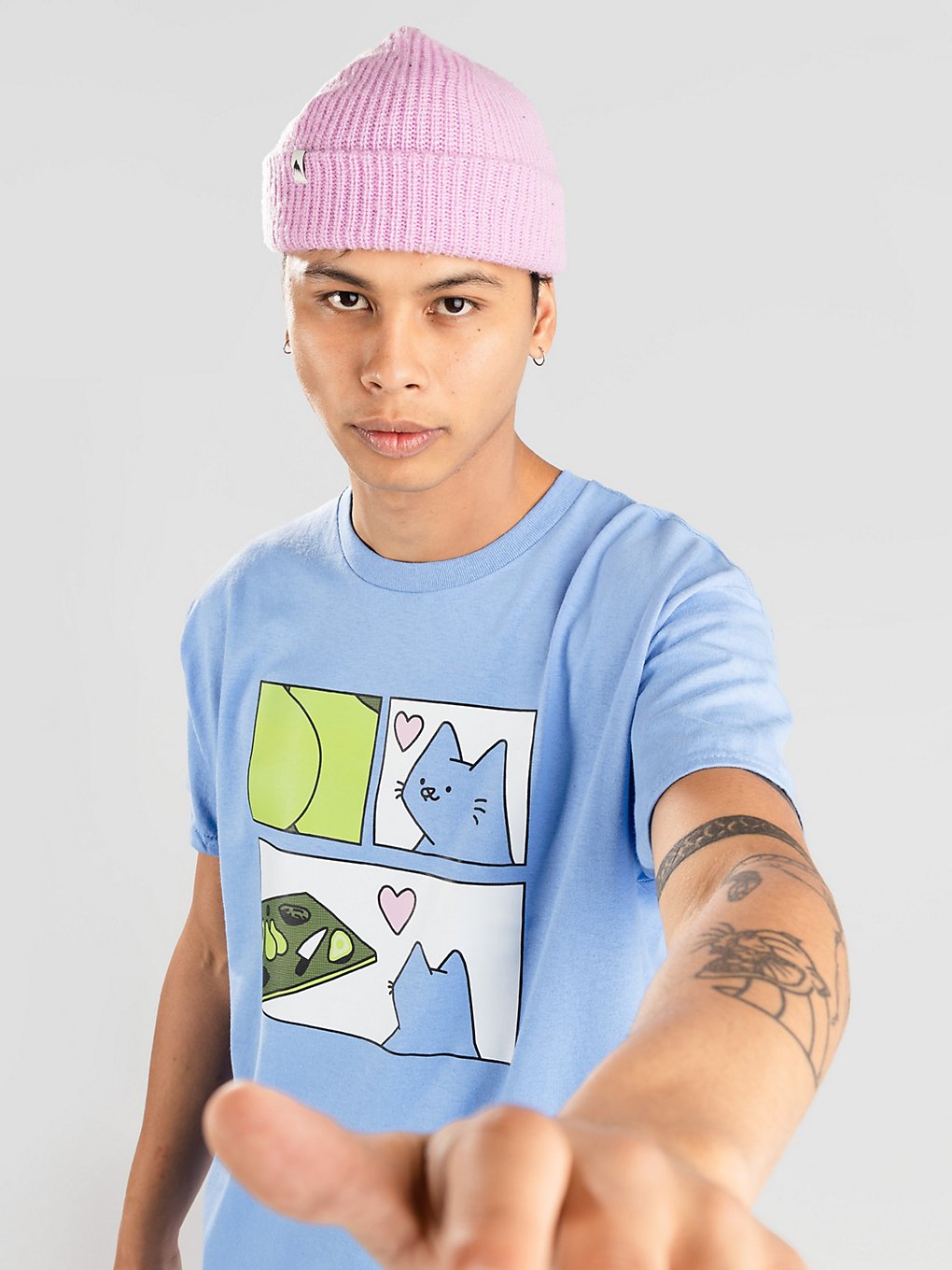 Leon Karssen Avocado T-Shirt blauw