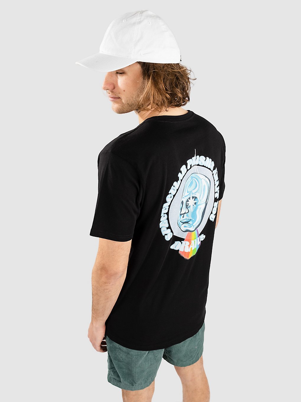 Dravus Spectacular Prisms T-Shirt zwart