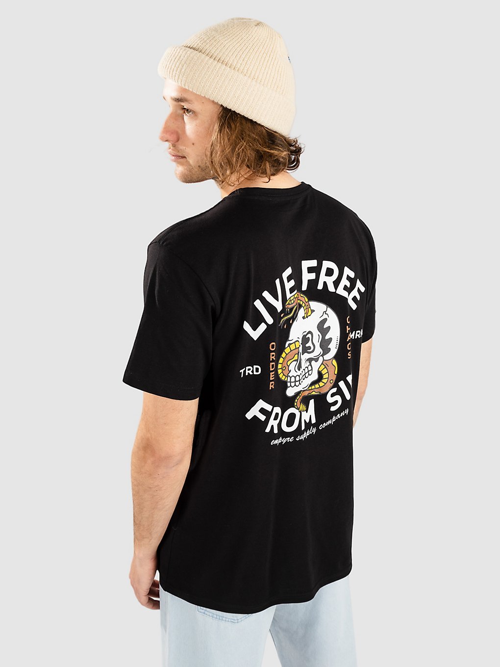 Empyre Love Free From Sin T-Shirt zwart