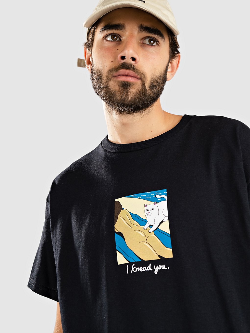 RIPNDIP I Knead You T-Shirt zwart