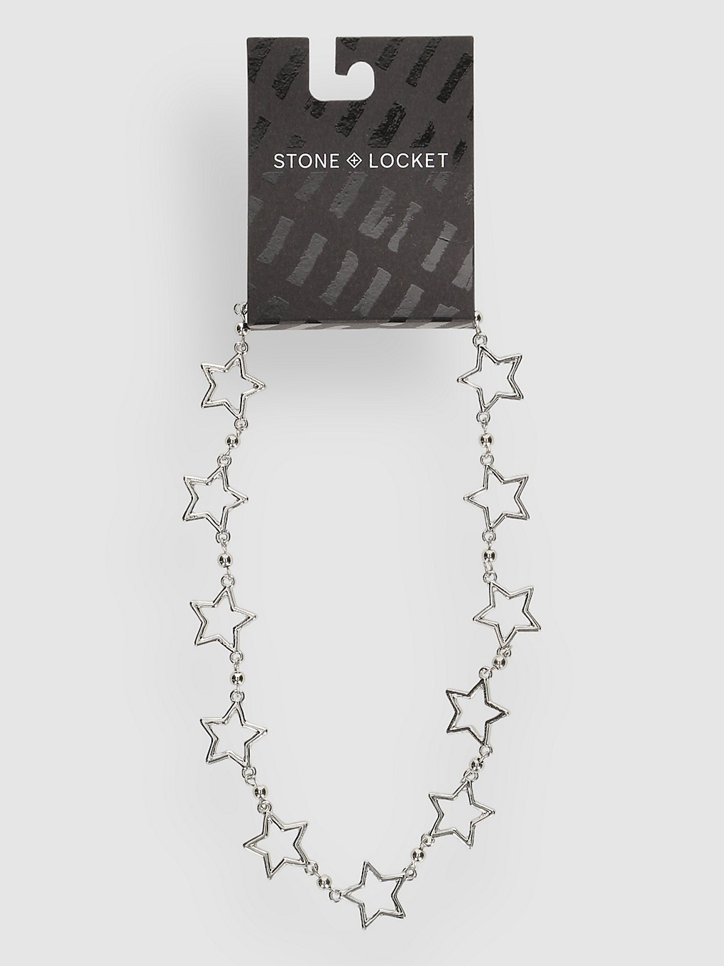 Stone and Locket Star Blazer Ketting patroon