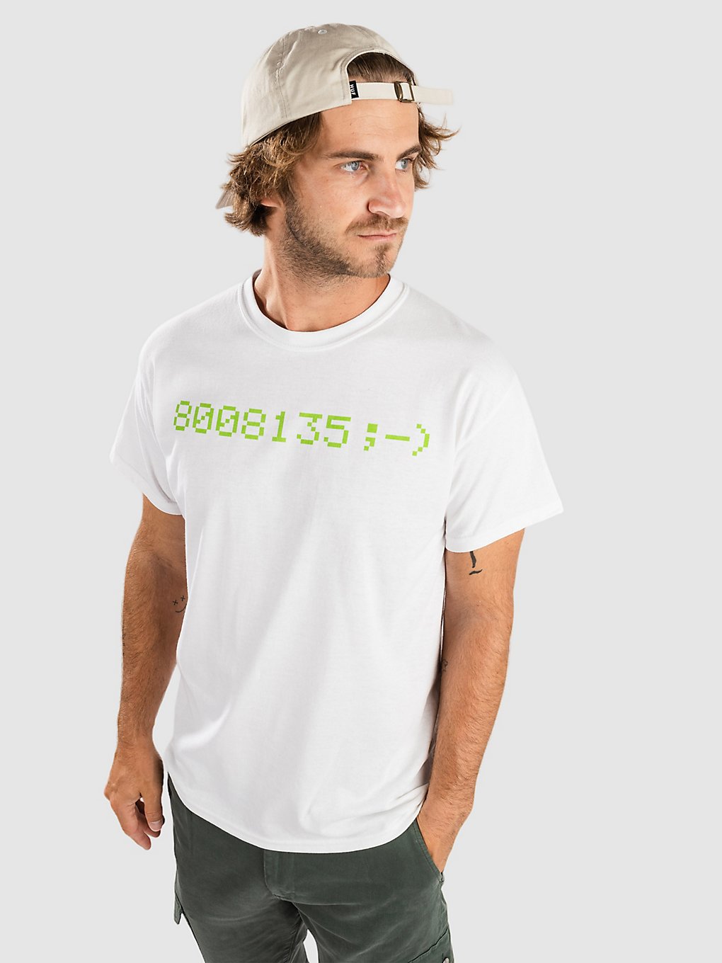 A.Lab 8008135 T-Shirt wit