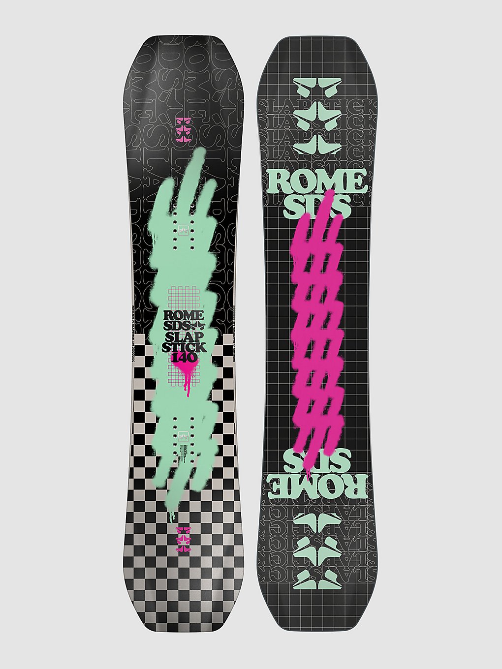 Rome Slapstick 2024 Snowboard patroon