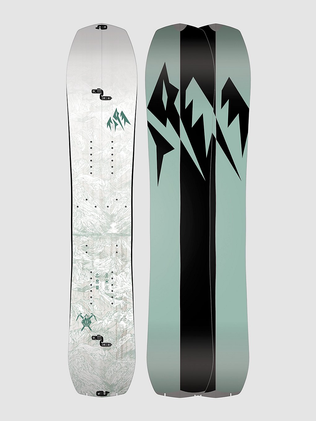Jones Snowboards Solution 2024 Splitboard wit